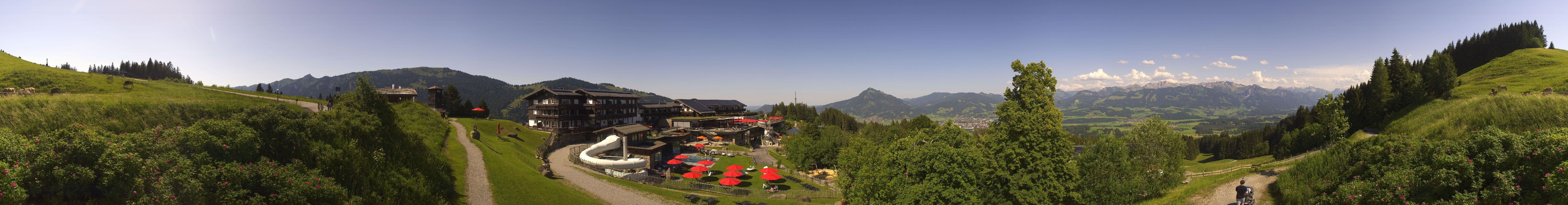 Archived image Webcam Hotel Allgäuer Berghof near Ofterschwang