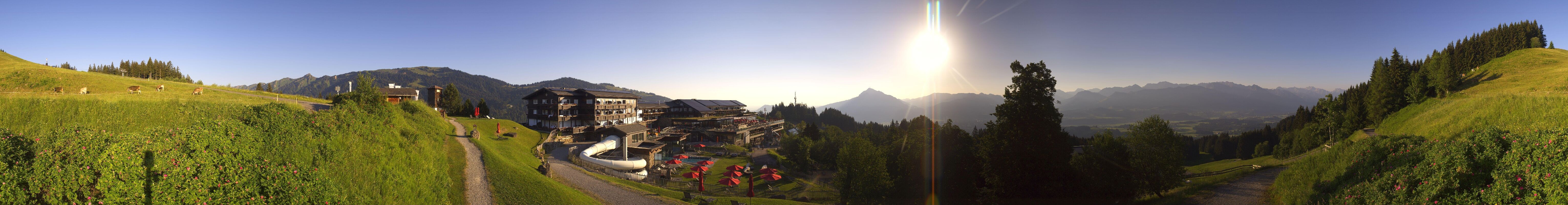Archiv Foto Ofterschwang - Webcam Allgäuer Berghof