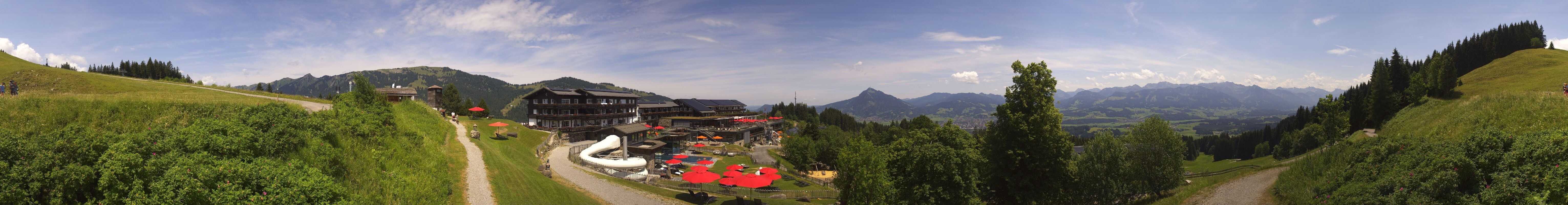 Archiv Foto Ofterschwang - Webcam Allgäuer Berghof