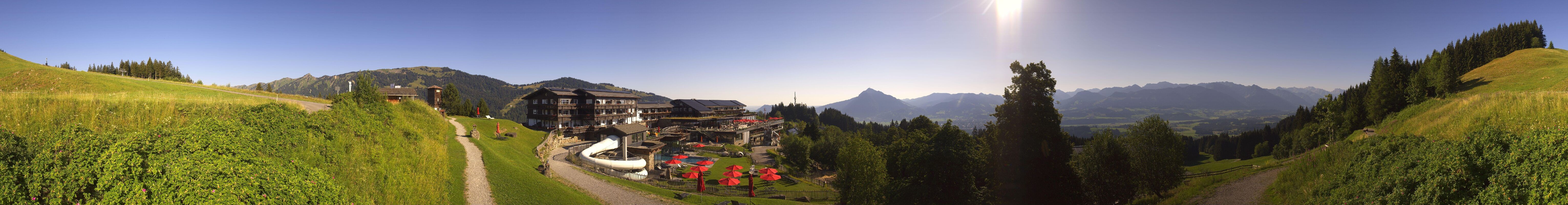 Archived image Webcam Hotel Allgäuer Berghof near Ofterschwang