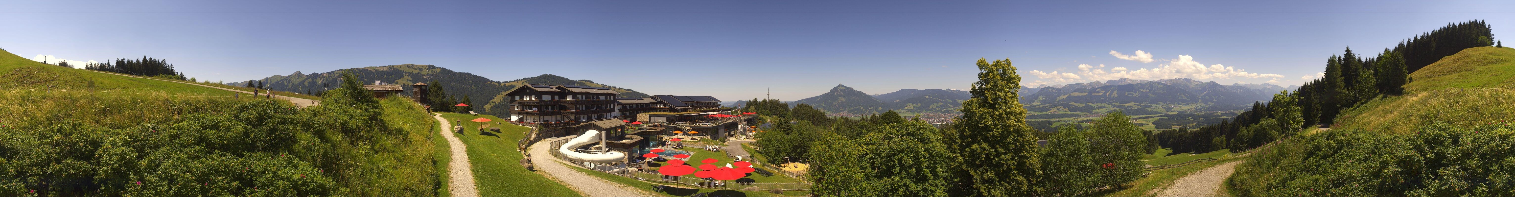 Archived image Webcam Hotel Allgäuer Berghof near Ofterschwang