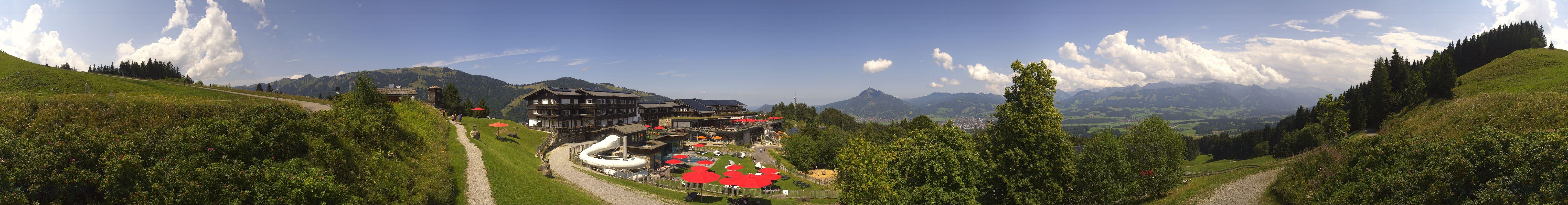 Archived image Webcam Hotel Allgäuer Berghof near Ofterschwang