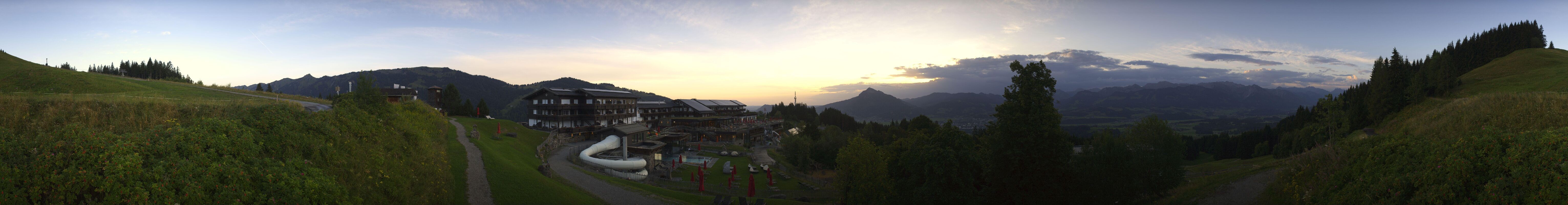 Archived image Webcam Hotel Allgäuer Berghof near Ofterschwang
