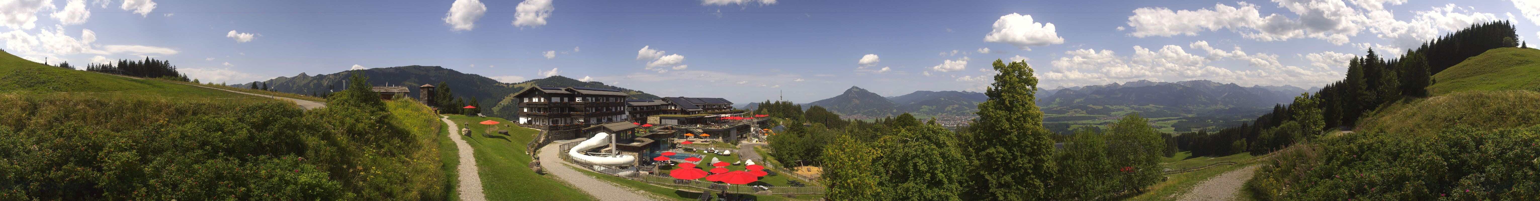 Archived image Webcam Hotel Allgäuer Berghof near Ofterschwang