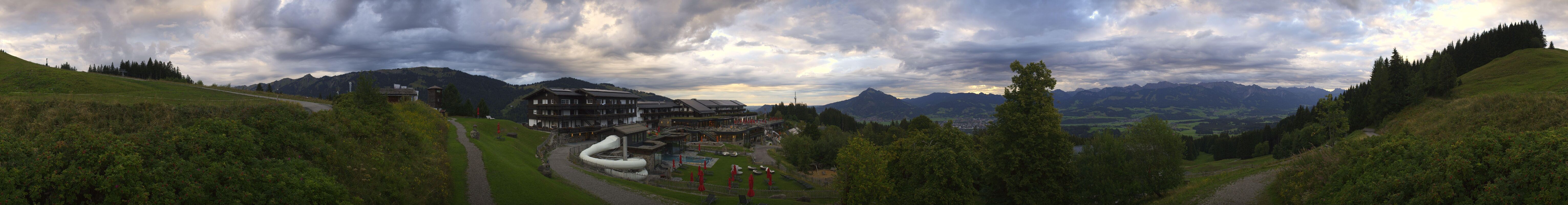 Archived image Webcam Hotel Allgäuer Berghof near Ofterschwang