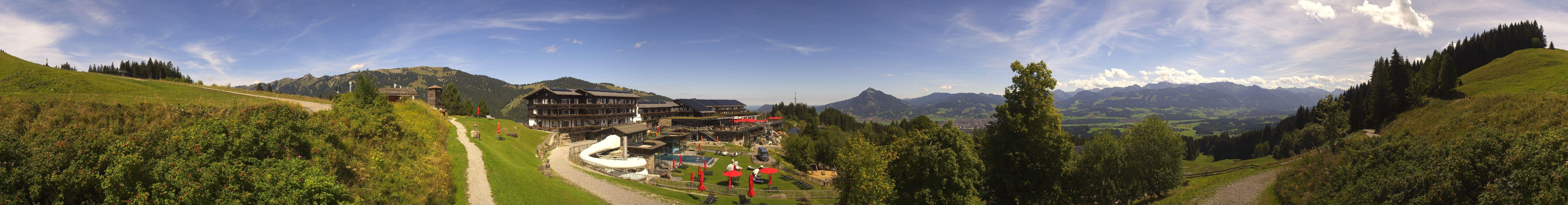 Archived image Webcam Hotel Allgäuer Berghof near Ofterschwang