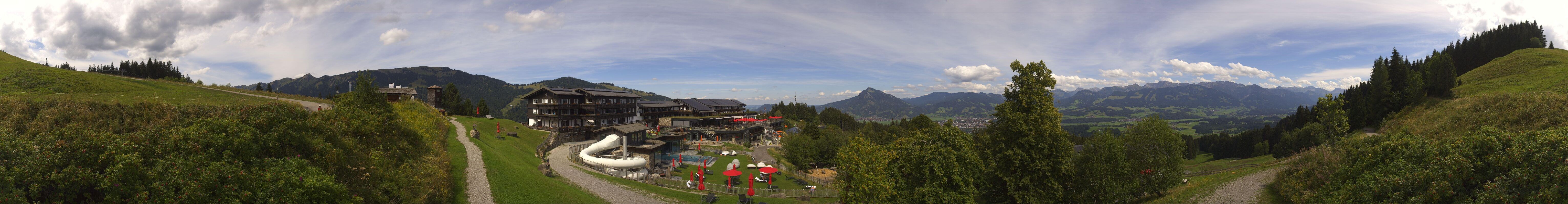 Archived image Webcam Hotel Allgäuer Berghof near Ofterschwang