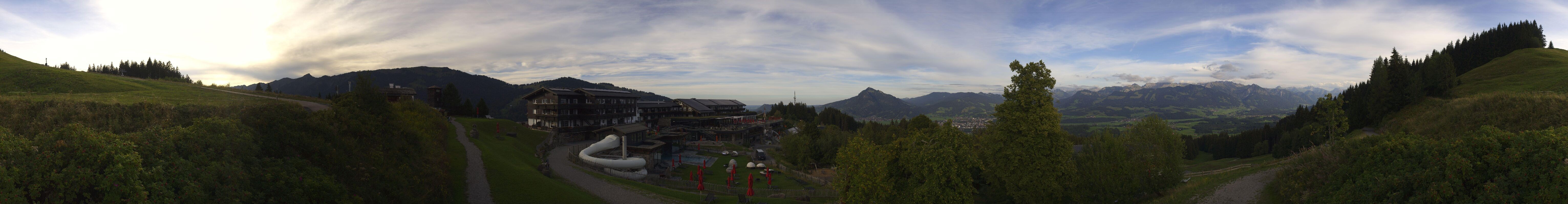 Archived image Webcam Hotel Allgäuer Berghof near Ofterschwang