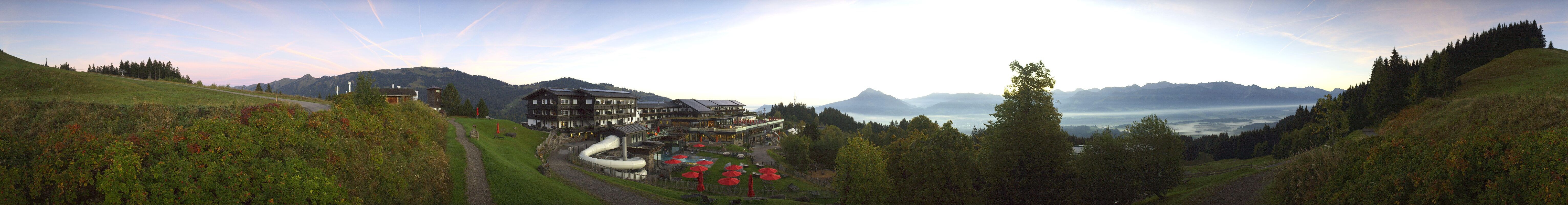 Archived image Webcam Hotel Allgäuer Berghof near Ofterschwang