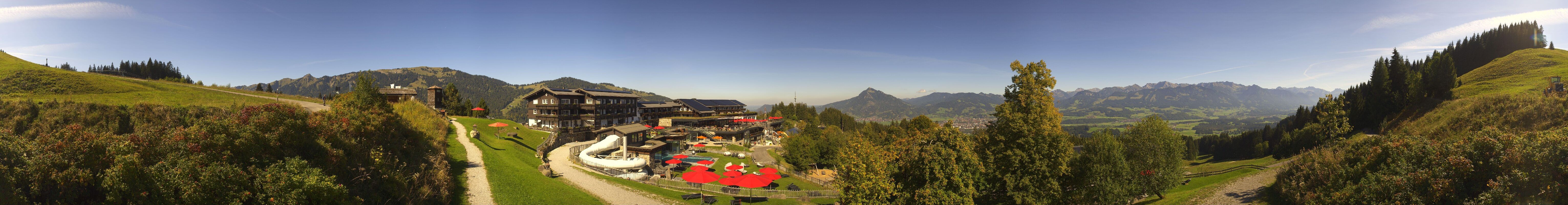 Archived image Webcam Hotel Allgäuer Berghof near Ofterschwang