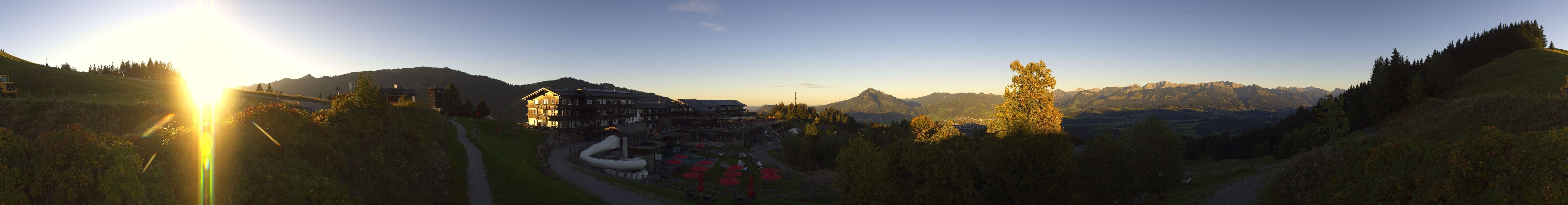 Archiv Foto Ofterschwang - Webcam Allgäuer Berghof
