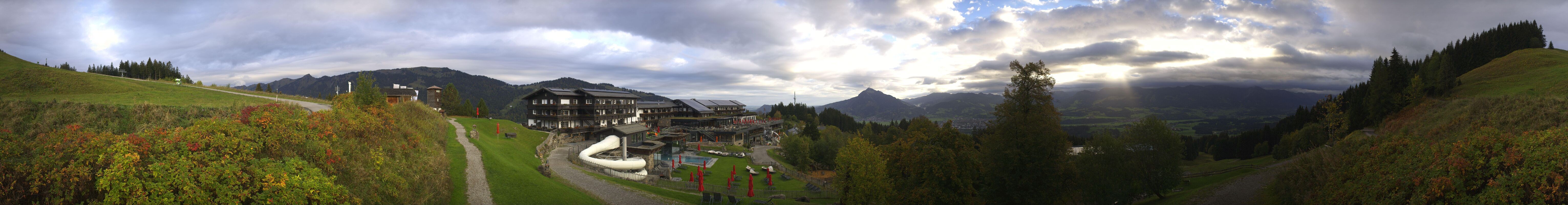 Archived image Webcam Hotel Allgäuer Berghof near Ofterschwang