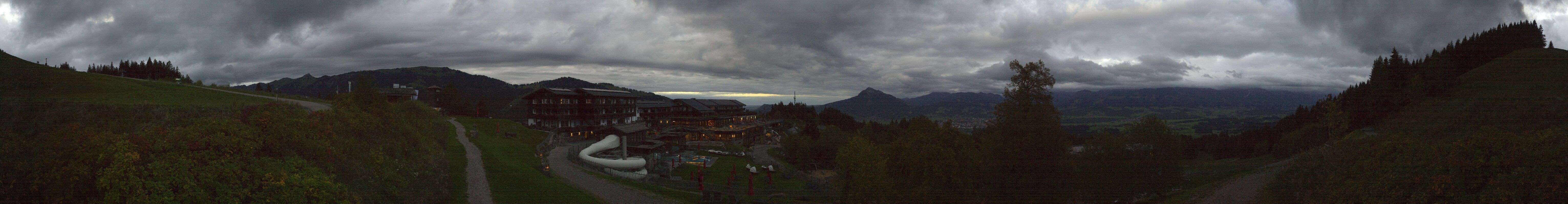 Archived image Webcam Hotel Allgäuer Berghof near Ofterschwang