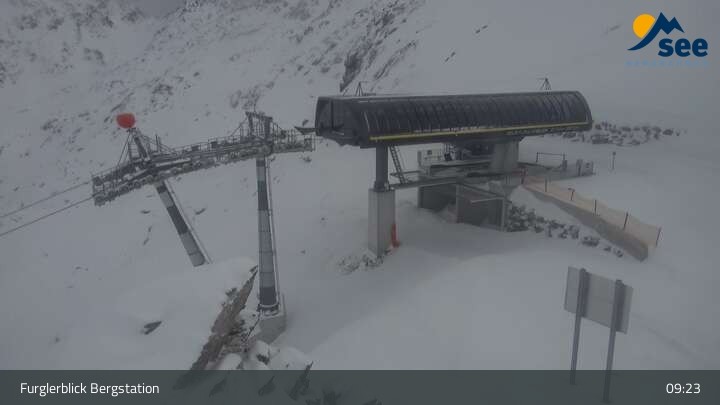 Archiv Foto Webcam See im Paznaun - Bergstation Furglerblick