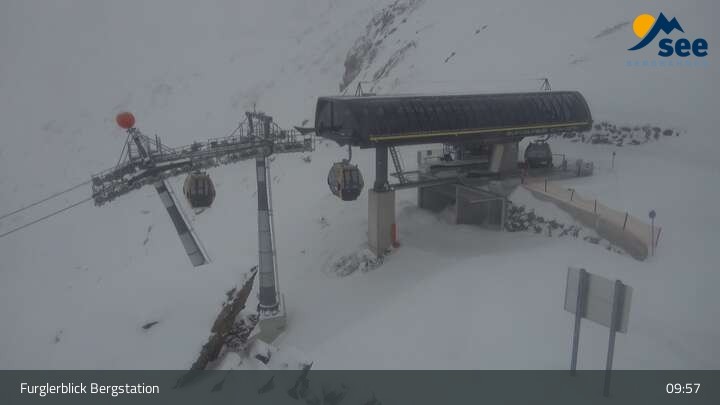 Archiv Foto Webcam See im Paznaun - Bergstation Furglerblick