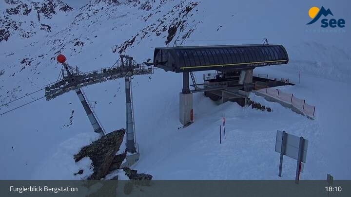 Archiv Foto Webcam See im Paznaun - Bergstation Furglerblick