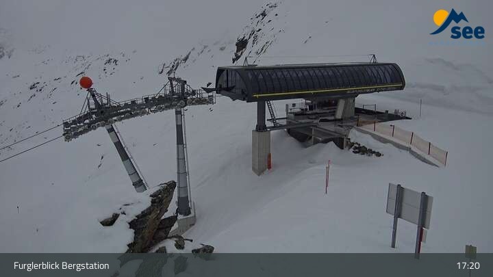 Archiv Foto Webcam See im Paznaun - Bergstation Furglerblick