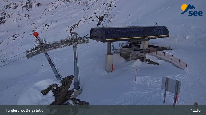 Archiv Foto Webcam See im Paznaun - Bergstation Furglerblick
