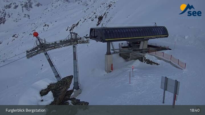 Archived image Webcam See - Top station Furglerblick