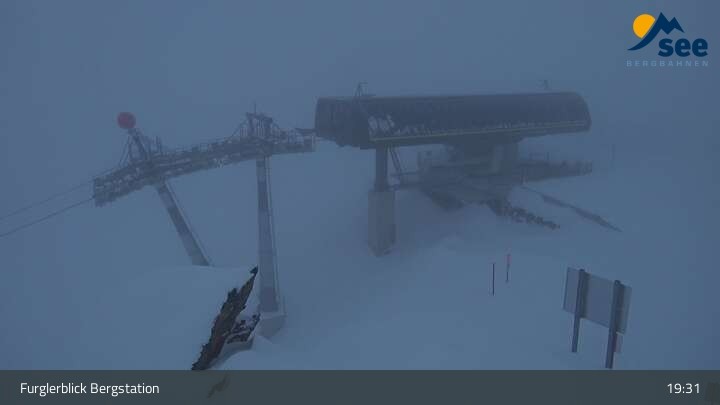 Archiv Foto Webcam See im Paznaun - Bergstation Furglerblick