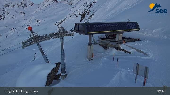 Archiv Foto Webcam See im Paznaun - Bergstation Furglerblick