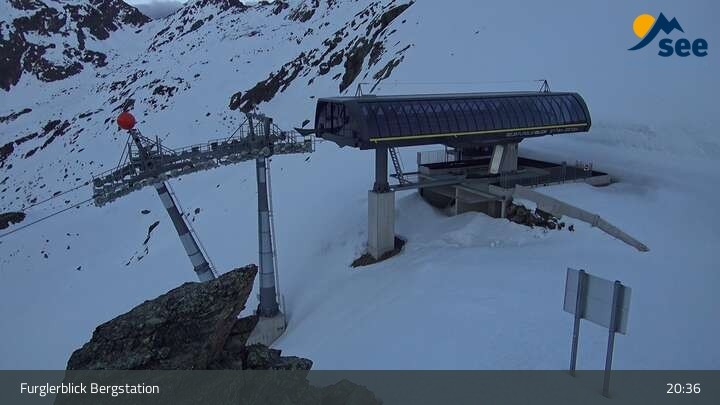 Archiv Foto Webcam See im Paznaun - Bergstation Furglerblick