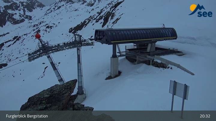 Archiv Foto Webcam See im Paznaun - Bergstation Furglerblick