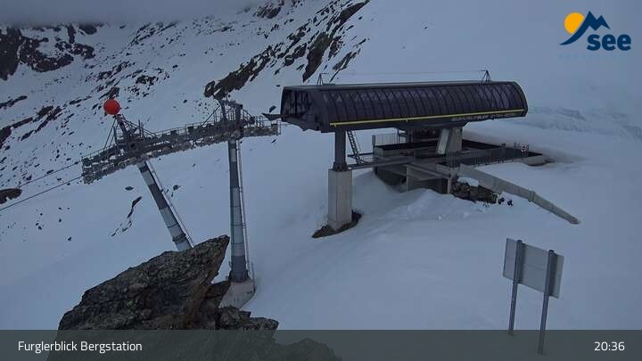 Archiv Foto Webcam See im Paznaun - Bergstation Furglerblick