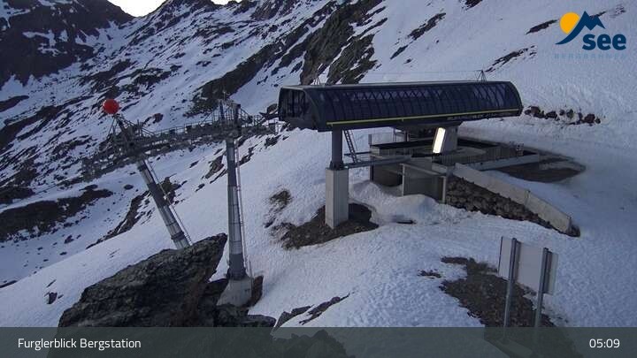 Archived image Webcam See - Top station Furglerblick