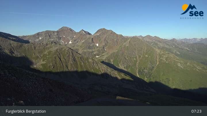 Archiv Foto Webcam See im Paznaun - Bergstation Furglerblick