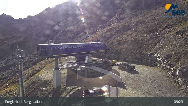 Archiv Foto Webcam See im Paznaun - Bergstation Furglerblick