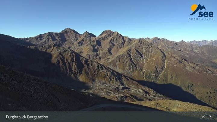 Archiv Foto Webcam See im Paznaun - Bergstation Furglerblick