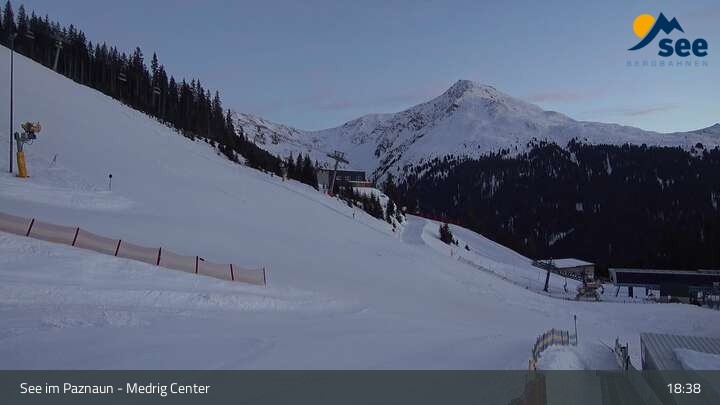 Archiv Foto Webcam See im Paznaun - Ausblick vom Medrig Center