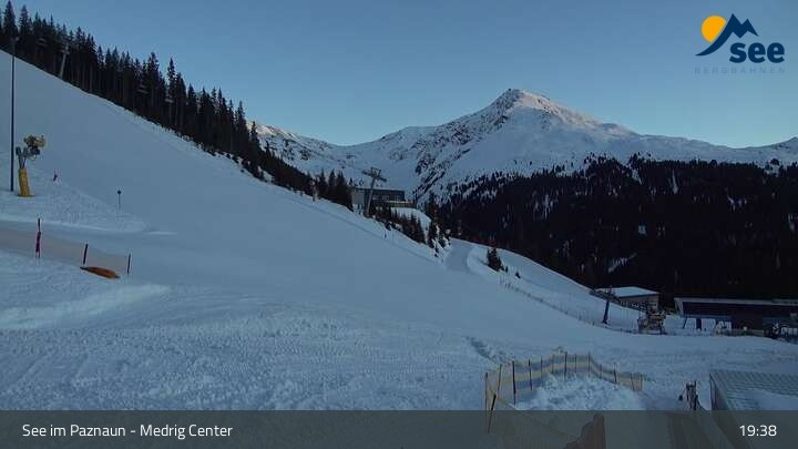 Archiv Foto Webcam See im Paznaun - Ausblick vom Medrig Center