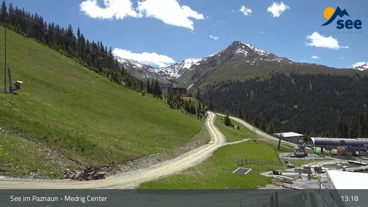 Archiv Foto Webcam See im Paznaun - Ausblick vom Medrig Center