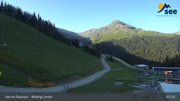 Archiv Foto Webcam See im Paznaun - Ausblick vom Medrig Center