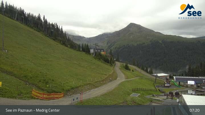 Archiv Foto Webcam See im Paznaun - Ausblick vom Medrig Center