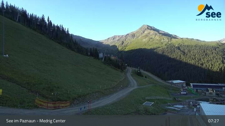 Archiv Foto Webcam See im Paznaun - Ausblick vom Medrig Center