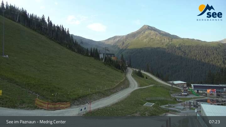 Archiv Foto Webcam See im Paznaun - Ausblick vom Medrig Center