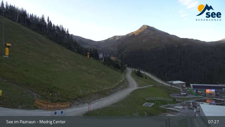 Archiv Foto Webcam See im Paznaun - Ausblick vom Medrig Center