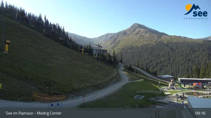 Archiv Foto Webcam See im Paznaun - Ausblick vom Medrig Center