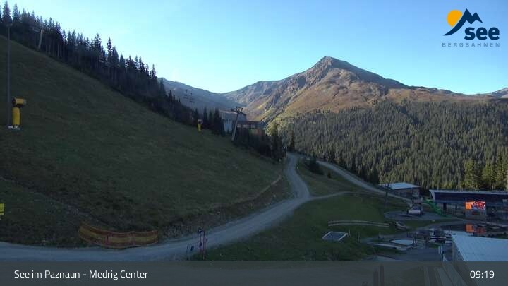 Archiv Foto Webcam See im Paznaun - Ausblick vom Medrig Center