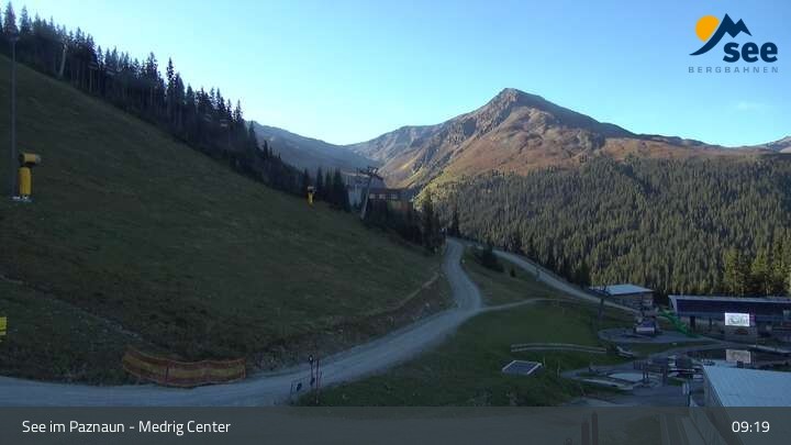 Archiv Foto Webcam See im Paznaun - Ausblick vom Medrig Center