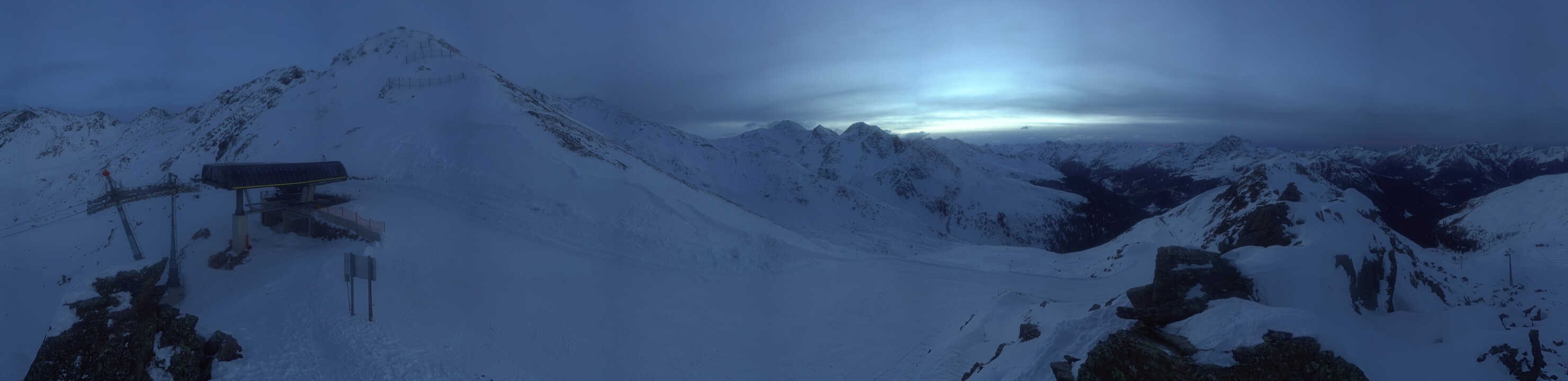 Archiv Foto Webcam See in Tirol - Panorama Furglerblick-Bergstation