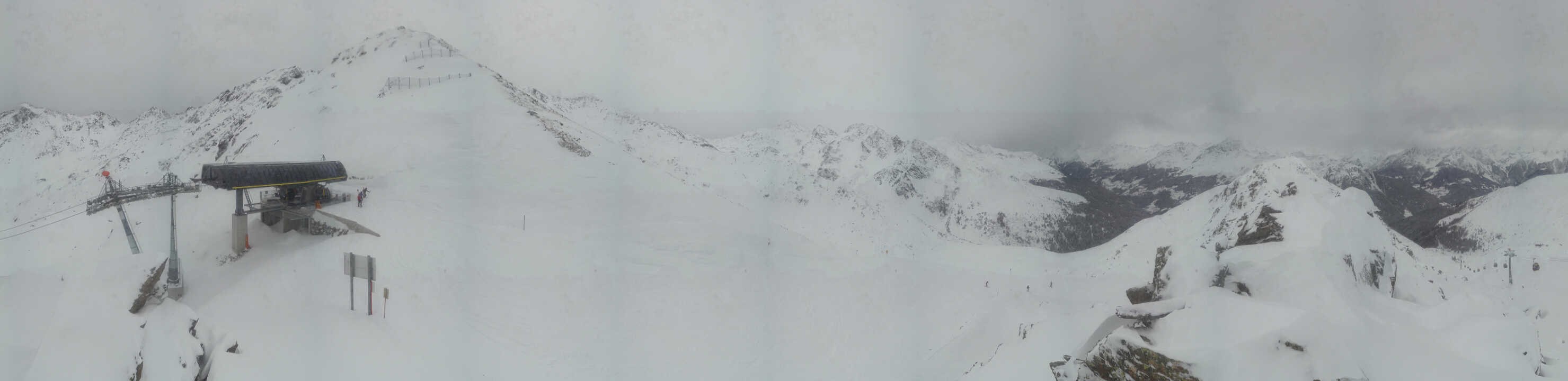 Archiv Foto Webcam See in Tirol - Panorama Furglerblick-Bergstation