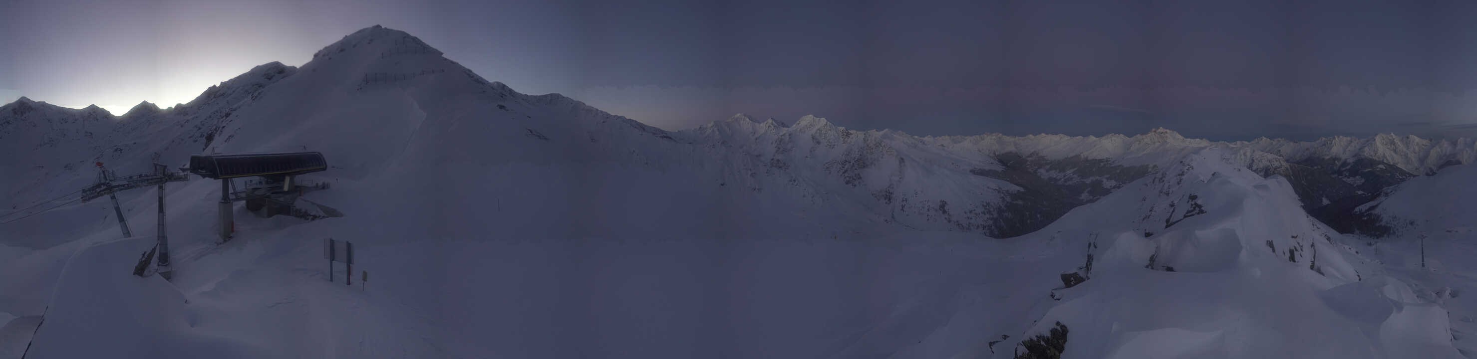 Archiv Foto Webcam See in Tirol - Panorama Furglerblick-Bergstation