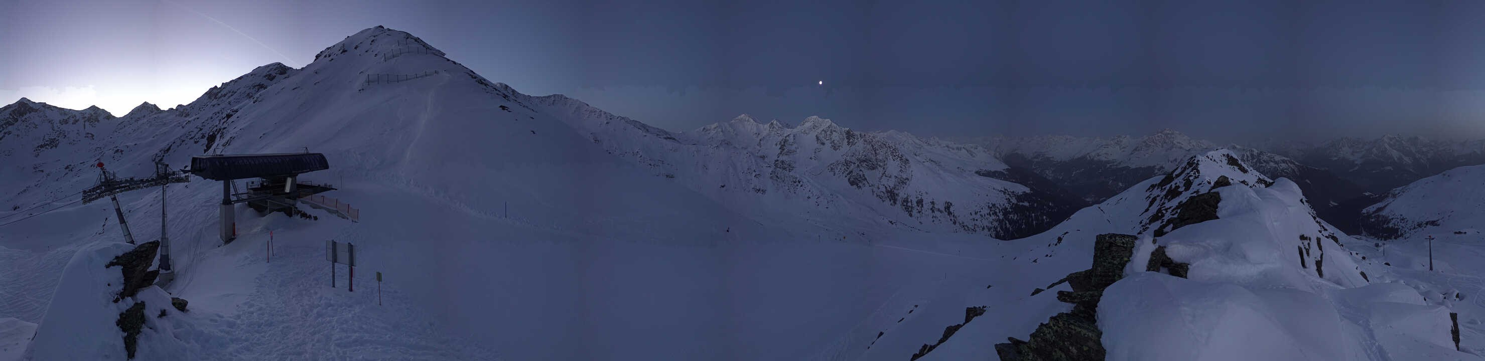 Archiv Foto Webcam See in Tirol - Panorama Furglerblick-Bergstation