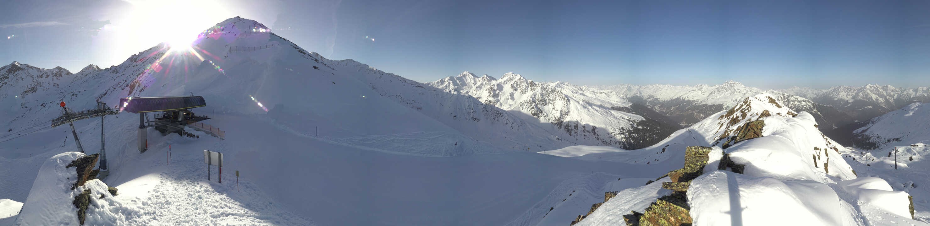 Archiv Foto Webcam See in Tirol - Panorama Furglerblick-Bergstation