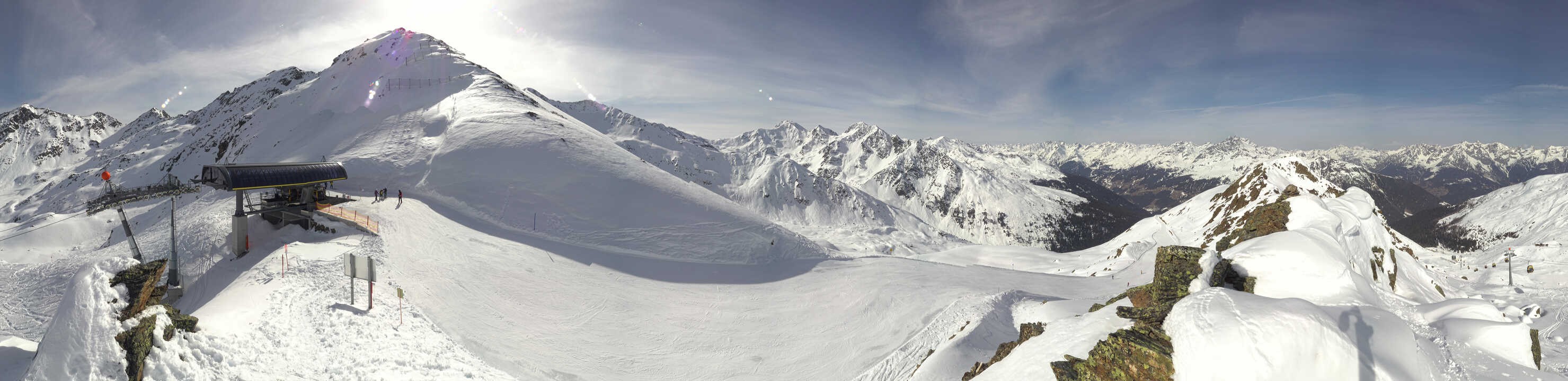 Archiv Foto Webcam See in Tirol - Panorama Furglerblick-Bergstation