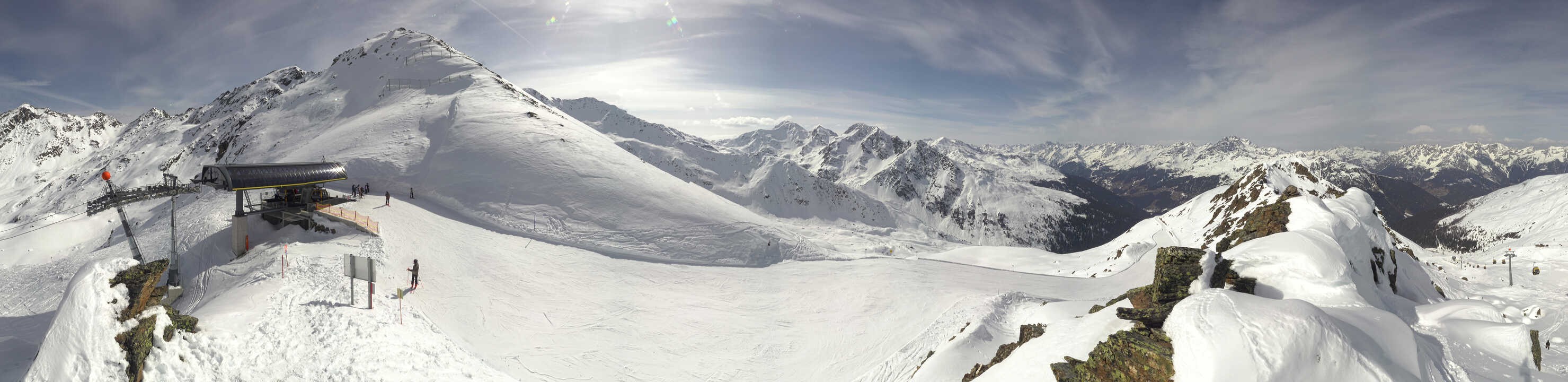 Archiv Foto Webcam See in Tirol - Panorama Furglerblick-Bergstation